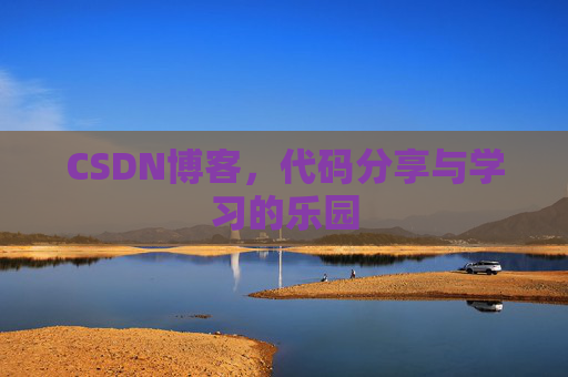 CSDN博客，代码分享与学习的乐园